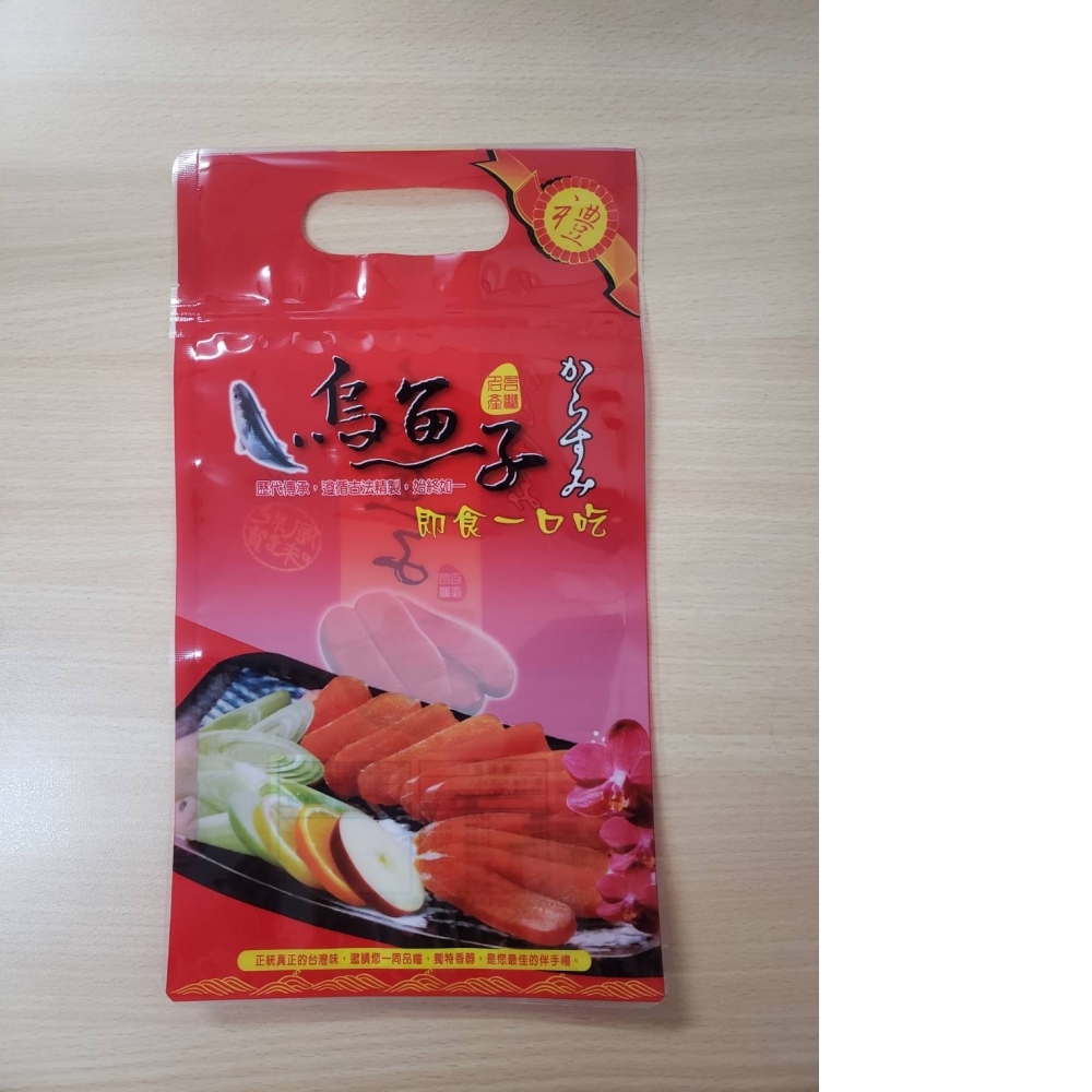 一口吃烏魚子夾鏈立袋
