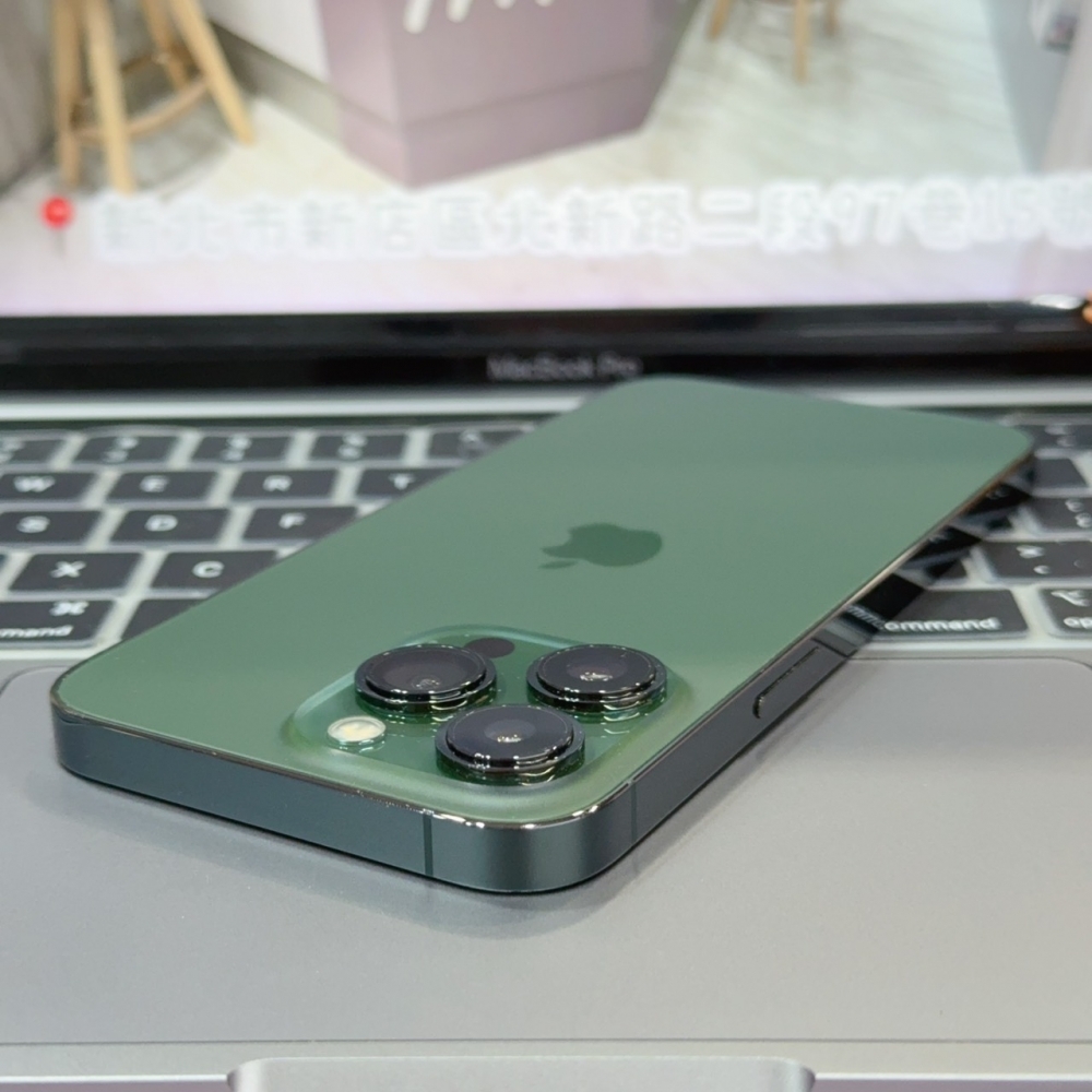 店保90天｜iPhone 13 Pro 256G 全功能正常！電池80% 綠色 6.1吋 #8342 二手iPhone