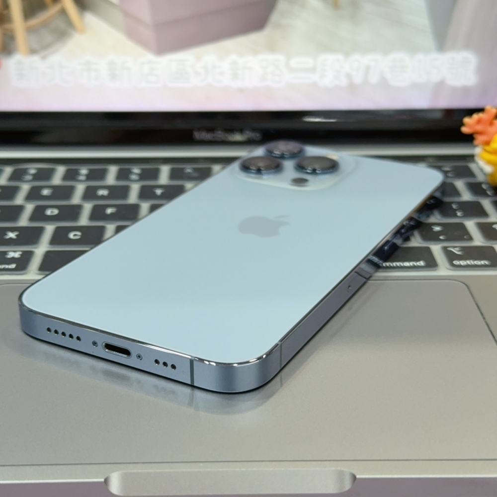 店保90天｜iPhone 13 Pro 128G 全功能正常！電池82% 藍色 6.1吋 #8397 二手iPhone