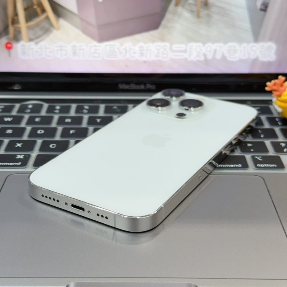 店保90天｜iPhone 14 Pro 256G 全功能正常！電池100% 銀色 6.1吋 #8515 二手iPhone