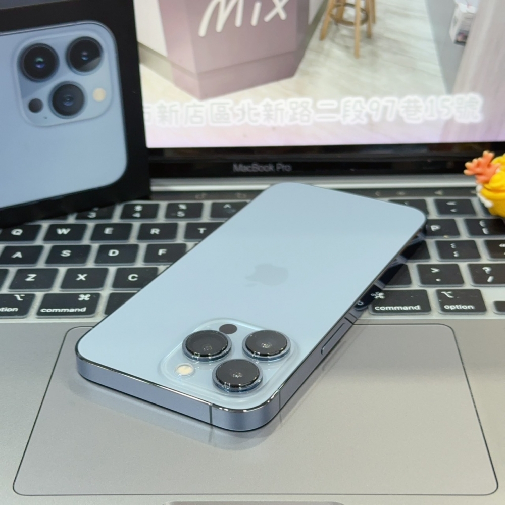店保90天｜iPhone 13 Pro 256G 全功能正常！電池82% 藍色 6.1吋 #8541 二手iPhone