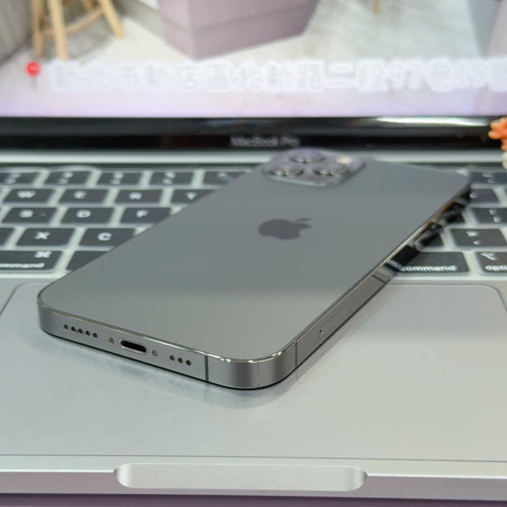 店保90天｜iPhone 12 Pro 128G 全功能正常！電池93% 黑色 6.1吋 #8556 二手iPhone