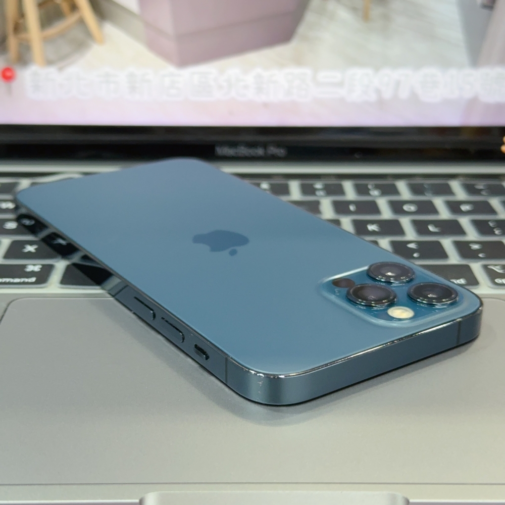店保90天｜iPhone 12 Pro 256G 全功能正常！電池100% 藍色 6.1吋 #8563 二手iPhone