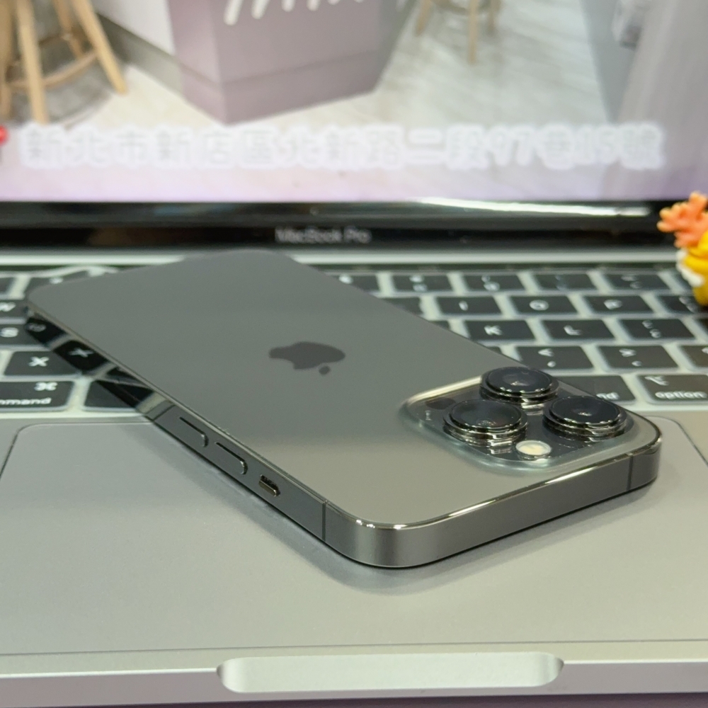 店保90天｜iPhone 13 Pro 256G 全功能正常！原廠電池100% 黑色 6.1吋 #8583 二手iPhone