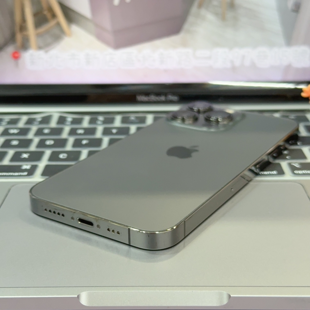 店保90天｜iPhone 13 Pro 256G 全功能正常！原廠電池100% 黑色 6.1吋 #8583 二手iPhone