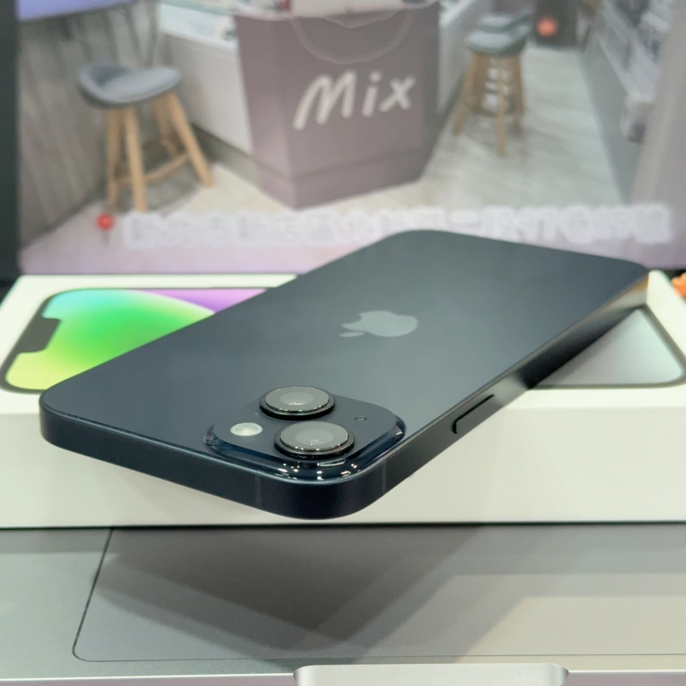 店保90天|iPhone 14 Plus 256G 全功能正常!電池84% 黑色 6.7吋 #8594 二手iPhone