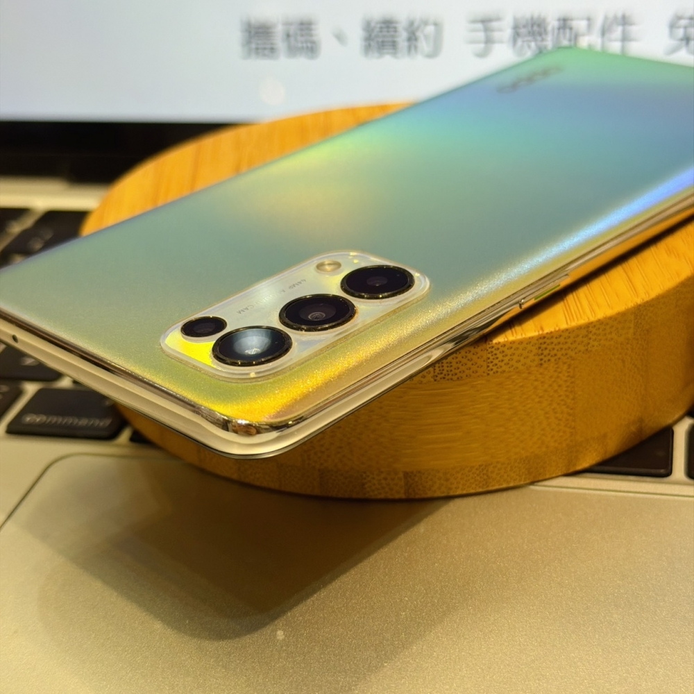 店保90天｜OPPO Reno5 5G 128GB  全功能正常！銀色 6.43吋 #0210  安卓二手機
