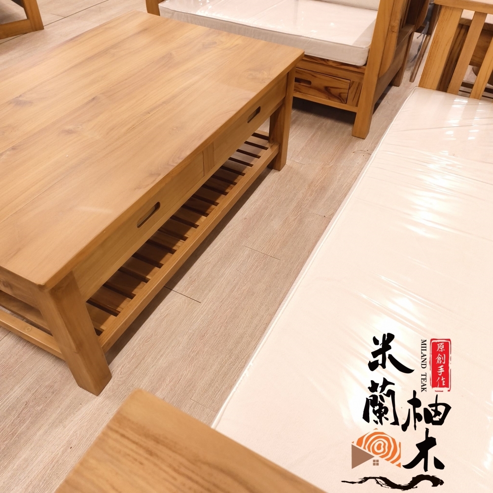 全柚木保羅(POLO)沙發組、布沙發 ［1.2.3+大桌］［北歐風格款］