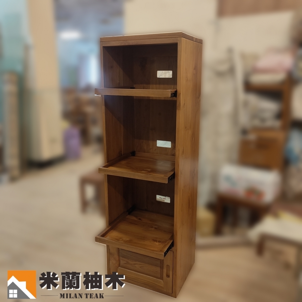客訂全柚木現代電器櫃
