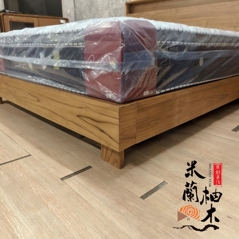 全柚木玥眠柚木床架 (Yuemian Teak Bed Frame)-6尺