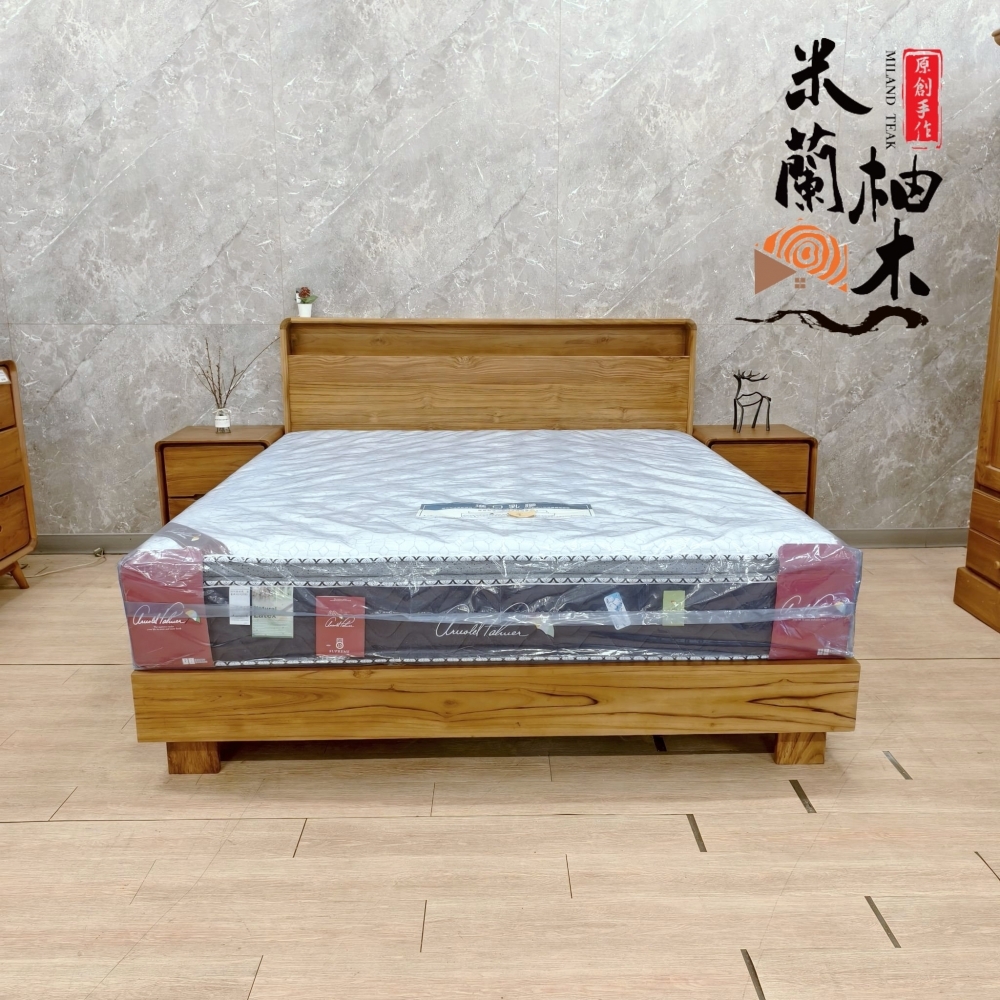 全柚木玥眠柚木床架 (Yuemian Teak Bed Frame)-6尺