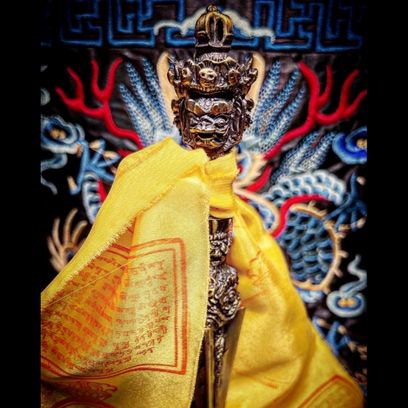 西藏 精工 三面普巴杵 降魔杵 普巴金刚撅
