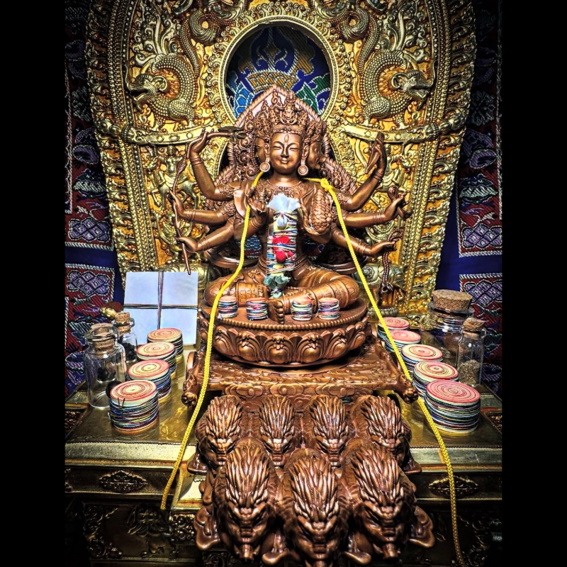 殊勝 莊嚴 財庫佛母