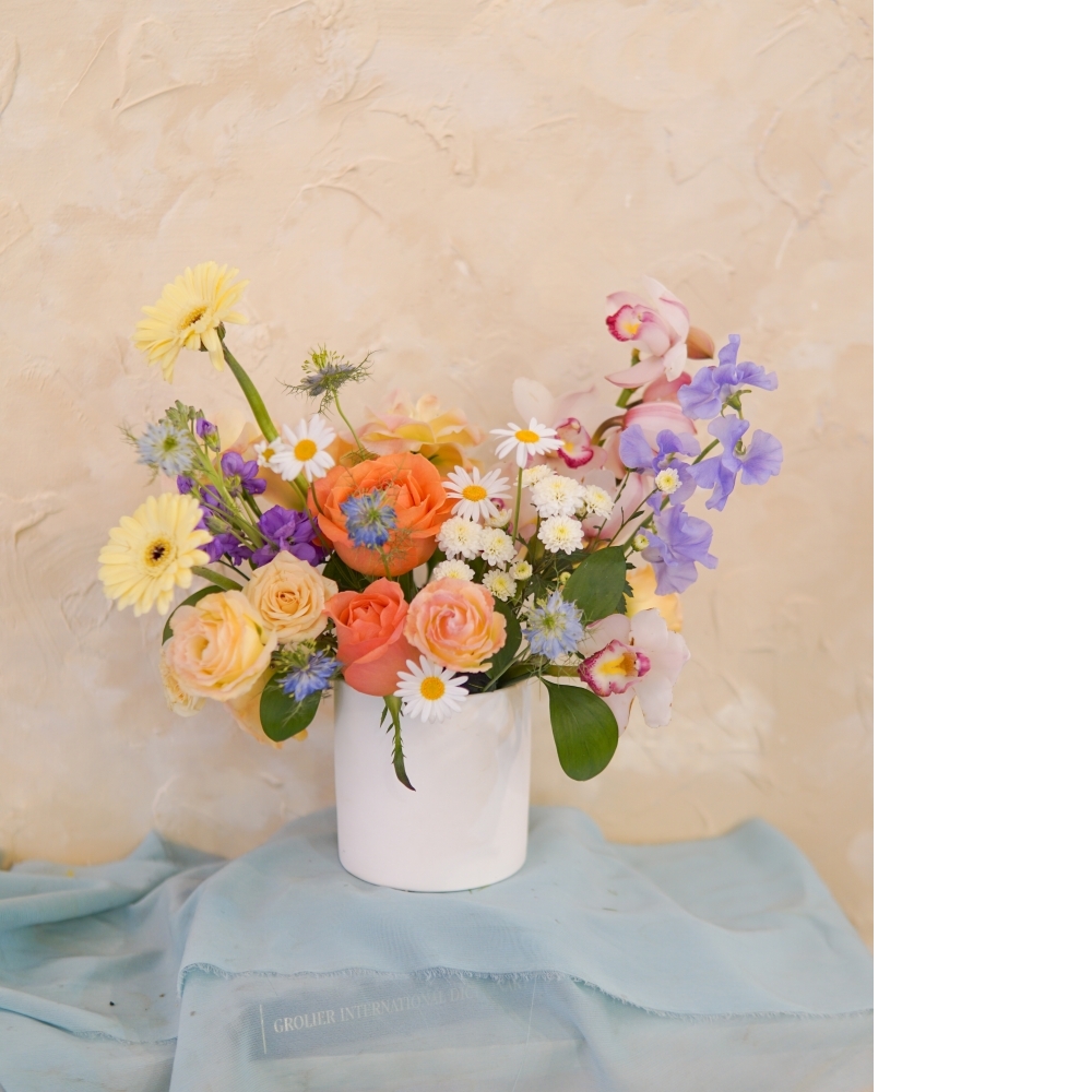 三月鮮花盆花課程-樂高