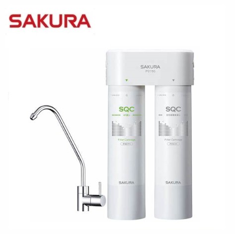櫻花SAKURA - P0780 快捷高效淨水器(雙管除菌型)