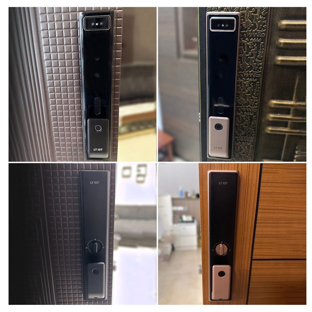 聯泰LTIOT 人臉辨識 物聯網電子鎖 – X8(黑色/玫瑰金 兩色可選)
