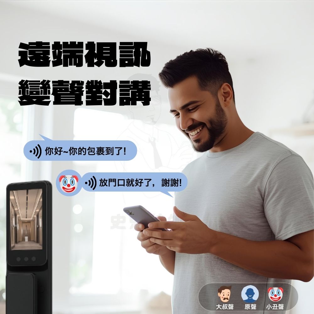 SHARP夏普 掌靜脈人臉辨識電子鎖 – Holo 3