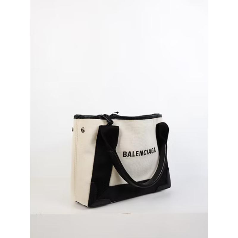 二手BALENCIAGA CABAS XS 經典拼色款
