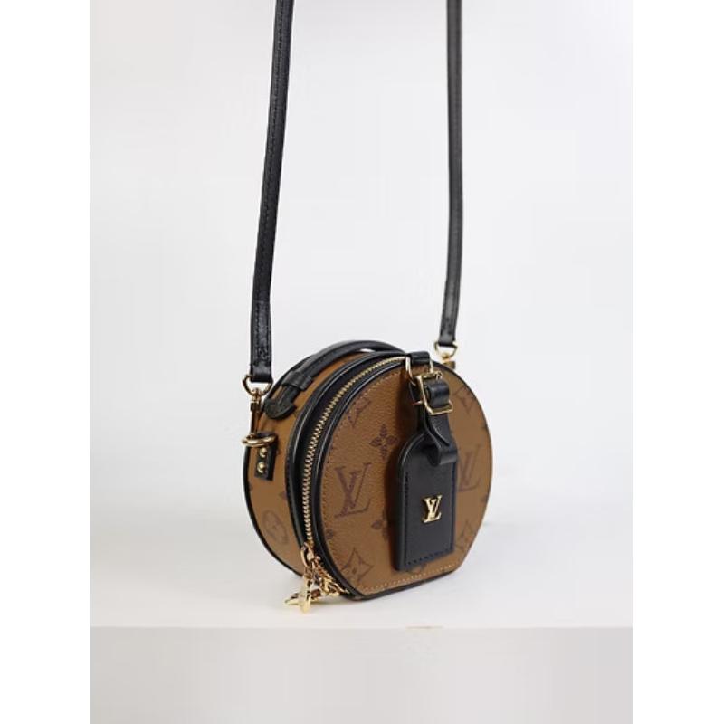 二手Lv Mini Boîte Chapeau M68276 圓餅包