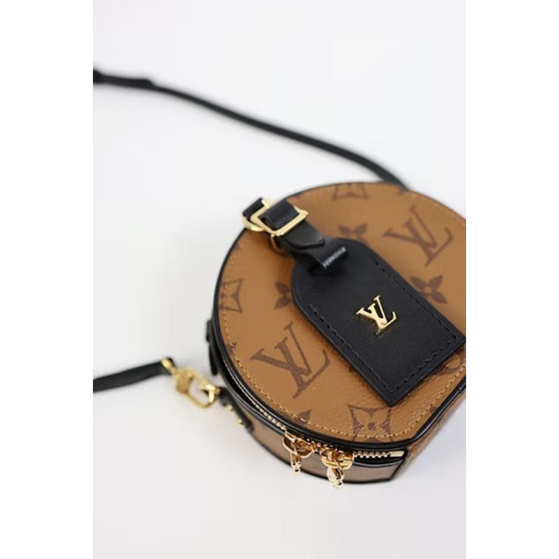 二手Lv Mini Boîte Chapeau M68276 圓餅包