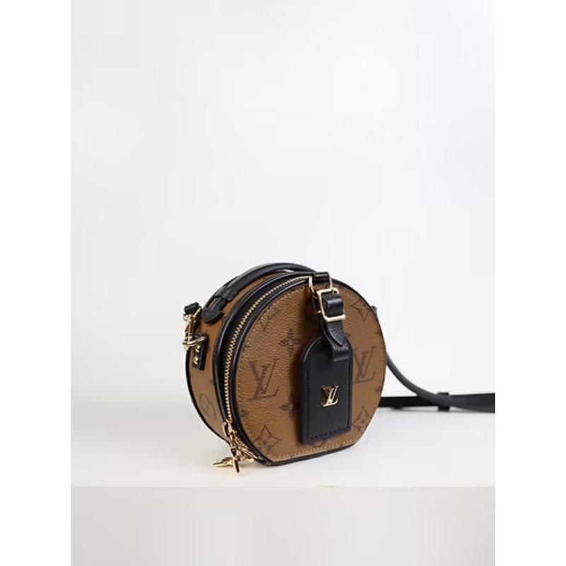 二手Lv Mini Boîte Chapeau M68276 圓餅包