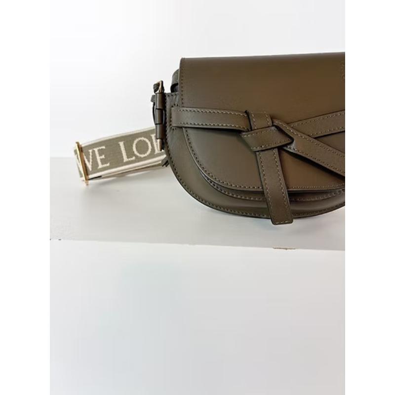 Loewe gate mini 秋綠色