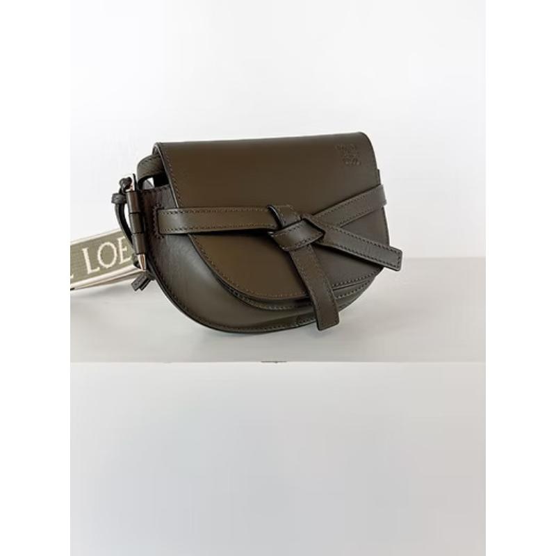 Loewe gate mini 秋綠色