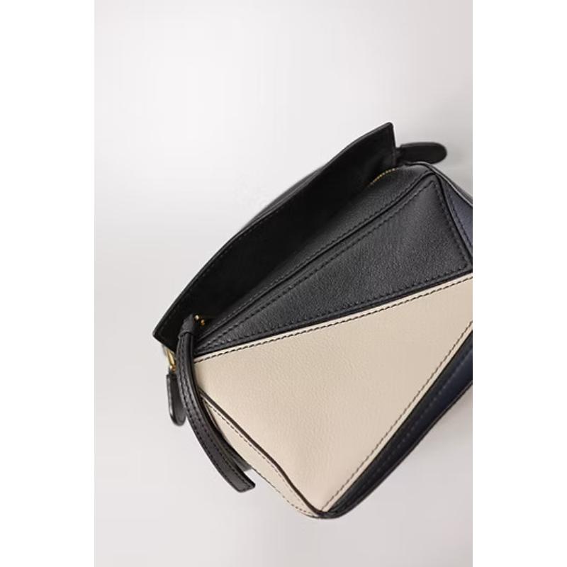 二手Loewe Puzzle Mini 深藍拼色款