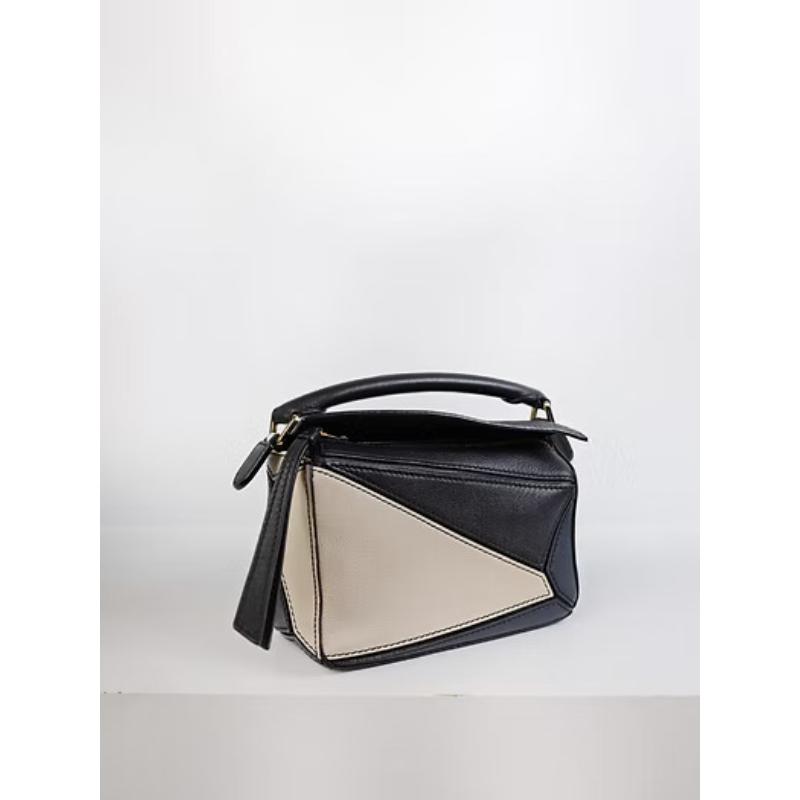 二手Loewe Puzzle Mini 深藍拼色款