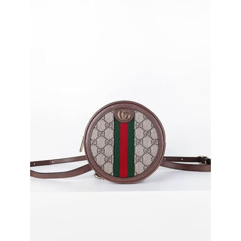 GUCCI Ophidia 後背圓餅包