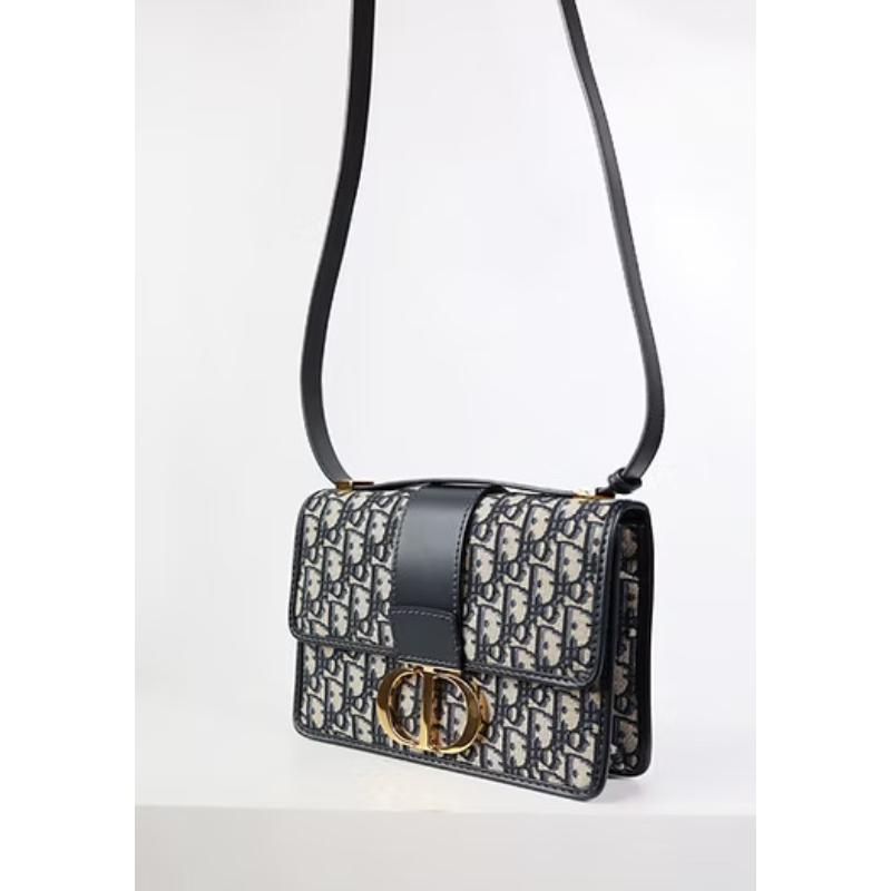 二手Dior 蒙田30刺繡老花