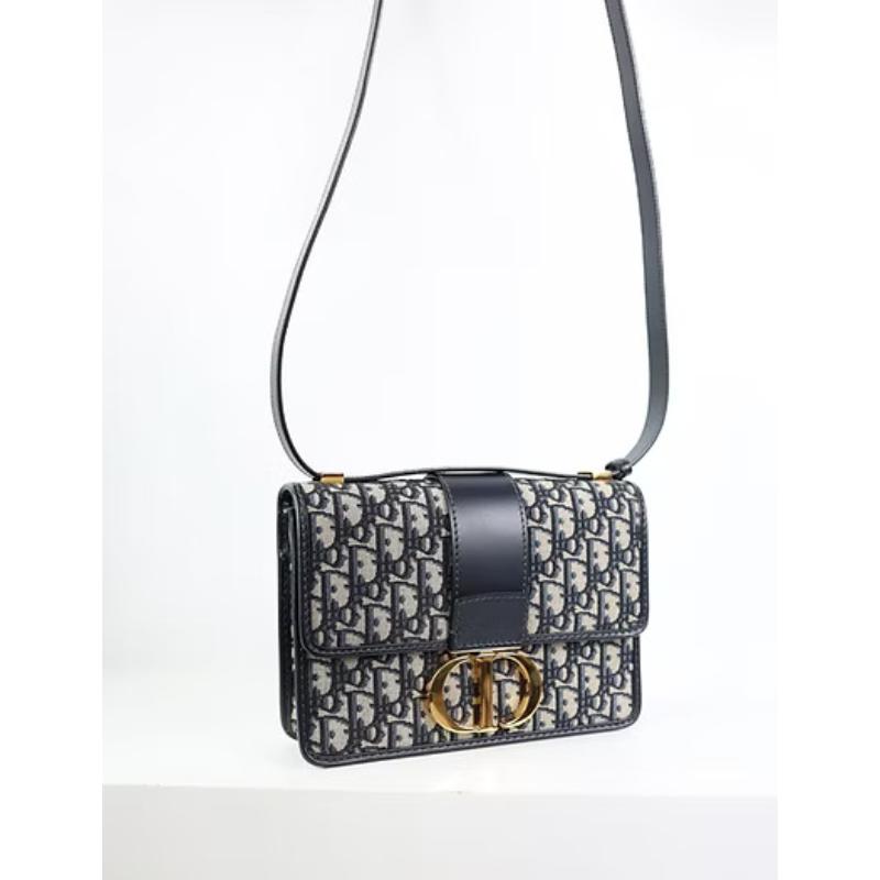 二手Dior 蒙田30刺繡老花