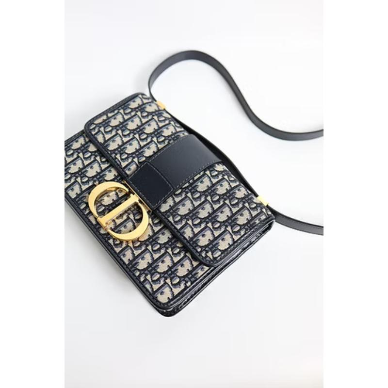 二手Dior 蒙田30刺繡老花