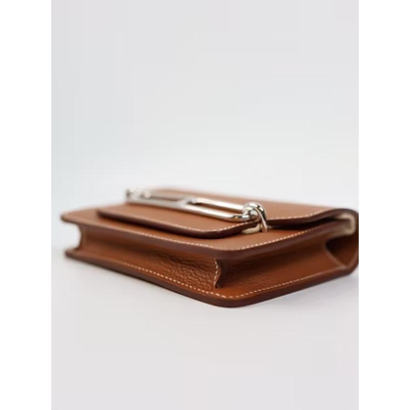Hermès Roulis Slim 豬鼻子錢包/腰包