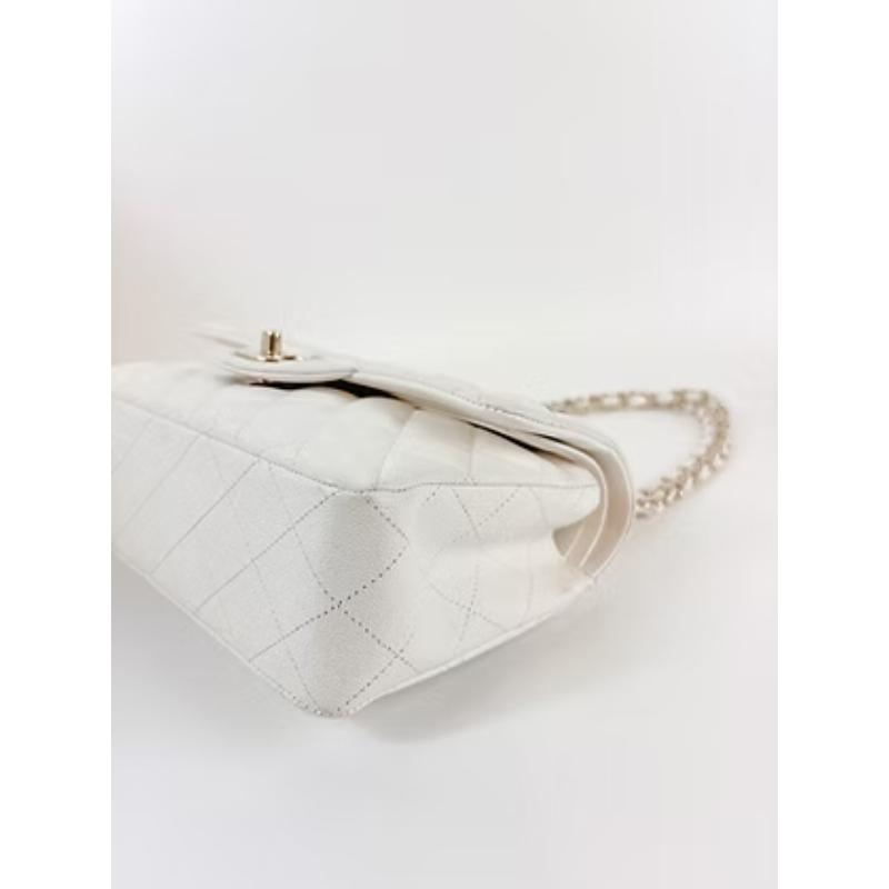 Chanel cf23 荔枝牛 奶白色 晶片款