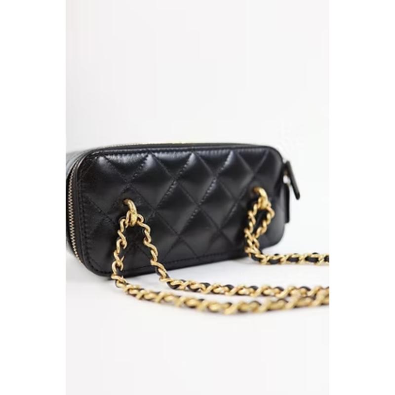 二手 Chanel 23C 雕花長盒子 晶片款