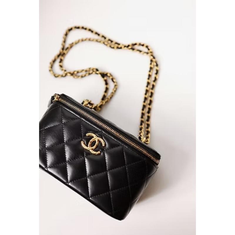 二手 Chanel 23C 雕花長盒子 晶片款