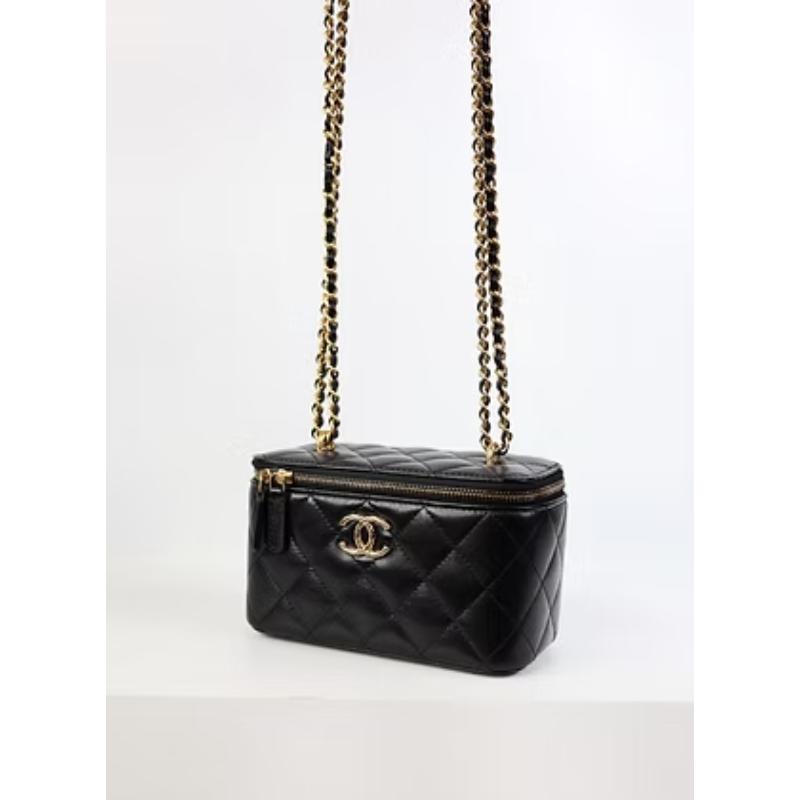 二手 Chanel 23C 雕花長盒子 晶片款