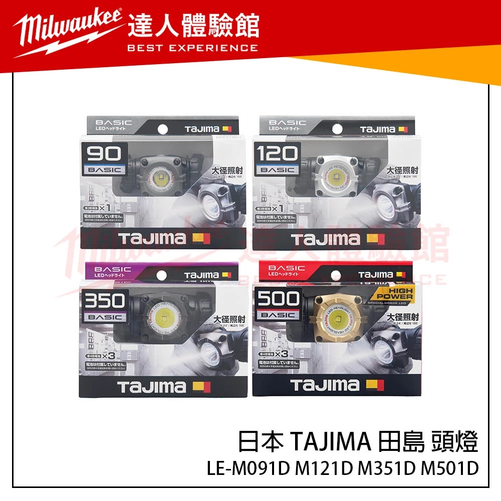 【飆破盤】日本 TAJIMA 田島 頭燈 LE-M351D
