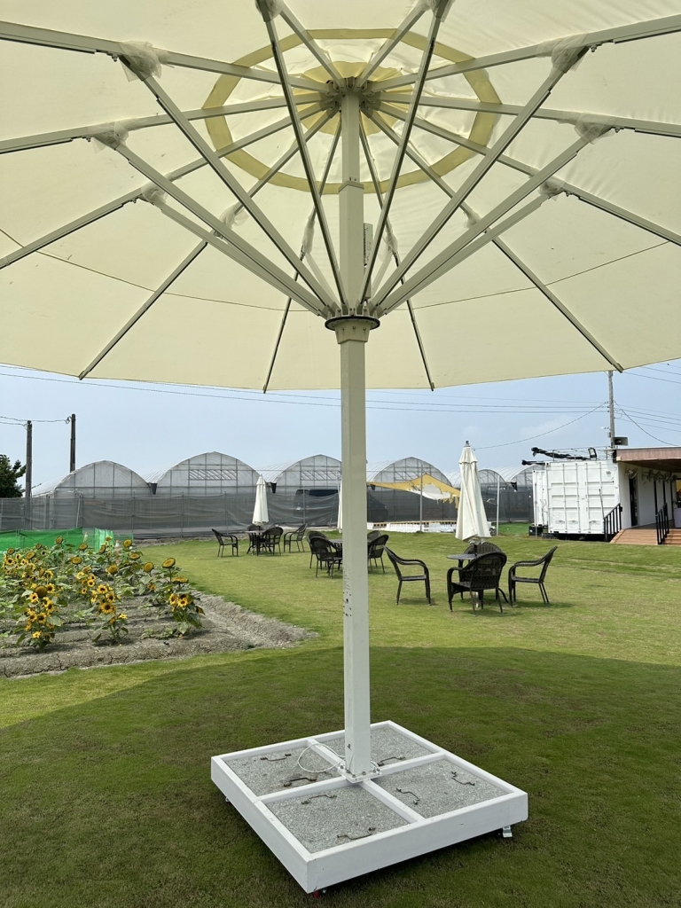 自動伸縮星空大傘