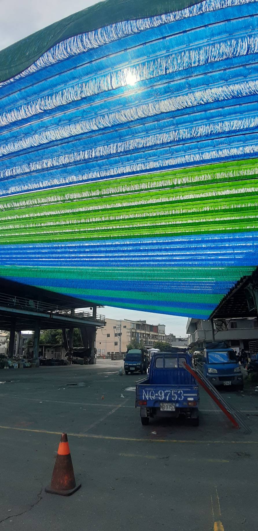 伸縮遮陽網(流蘇)