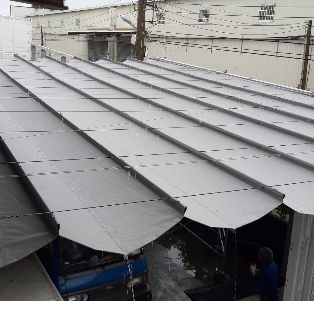 伸縮遮陽網(帆布)