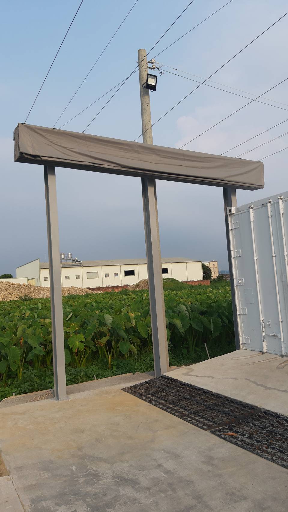 伸縮遮陽網(帆布)