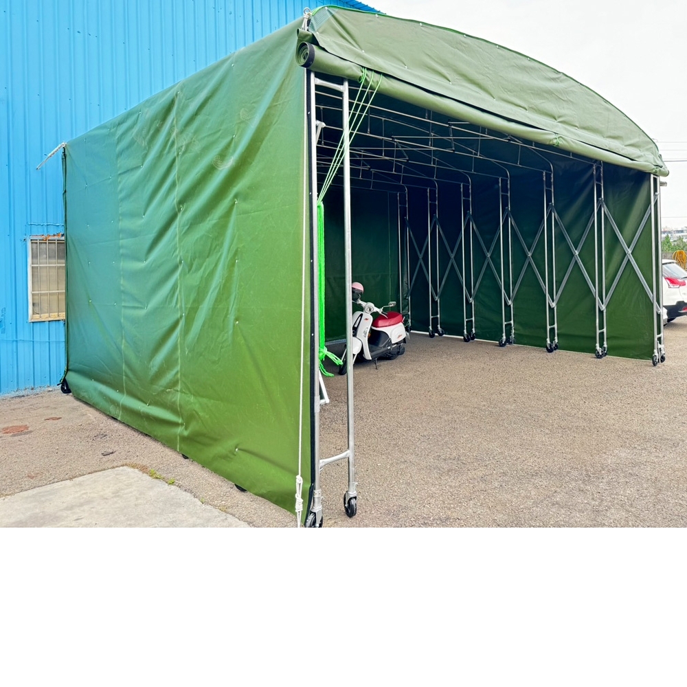 雙拼活動倉庫 #帆布車庫 #活動帆布停車庫#帆布停車棚
