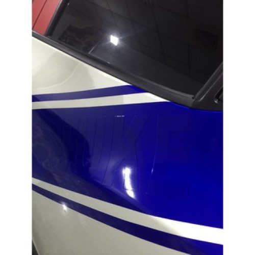 亮深藍車貼膜(後照鏡、車身、引擎蓋、車頂、全車適用)