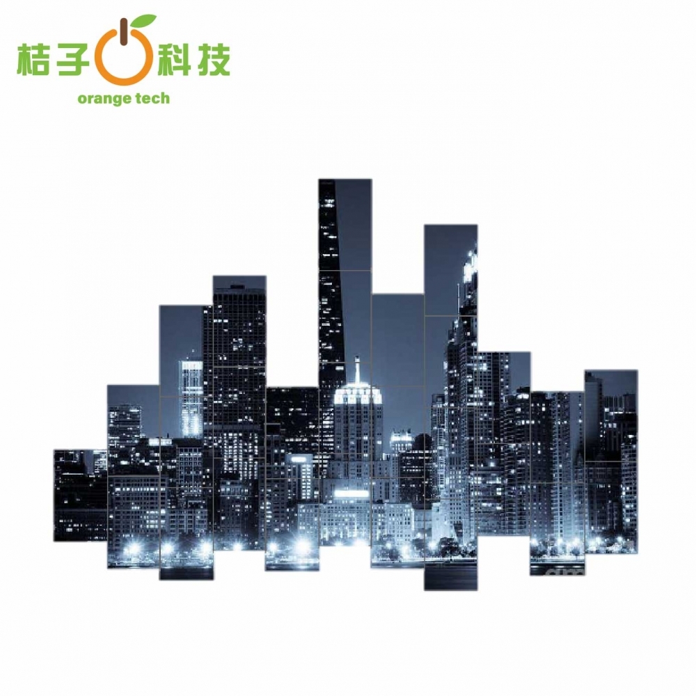 電視牆異型拼接解決方