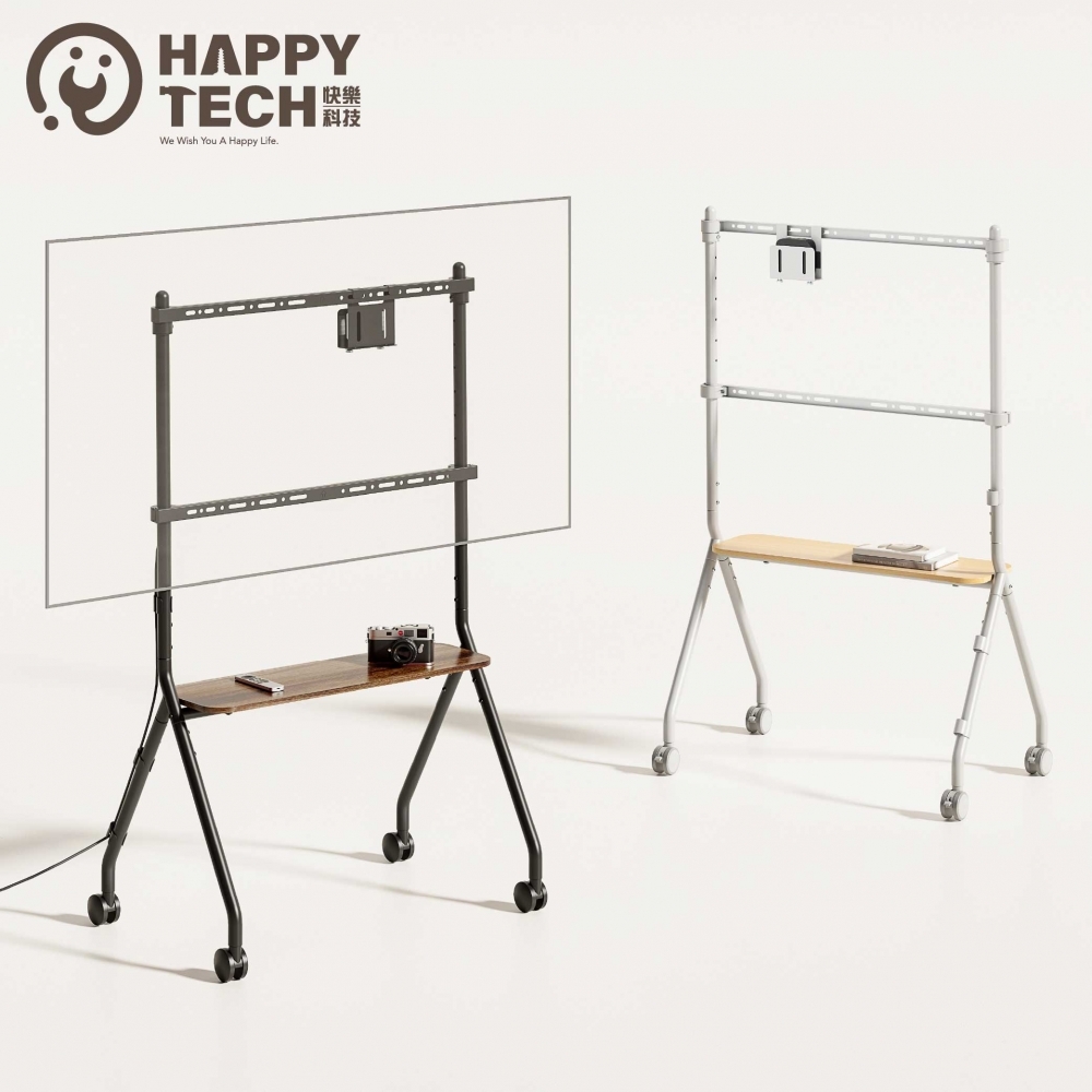 STF464 美型移動式落地架 80吋 50KG畫架式 電視落地架 電視腳架 電視立架 四腳架