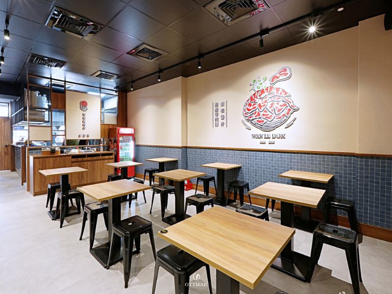 汍樂-滿盛燒肉丼｜大雅｜宏緁空間設計