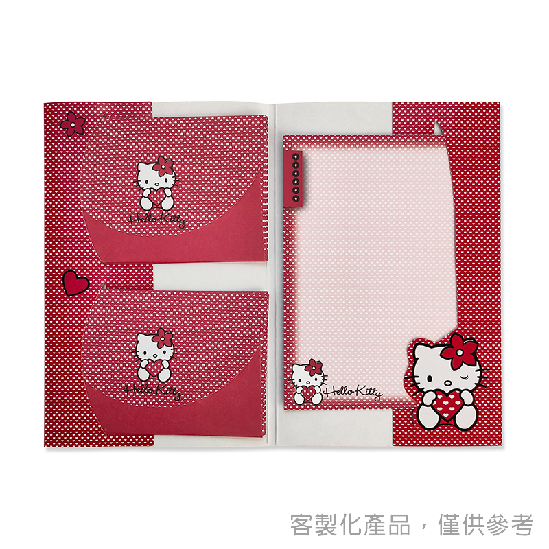 信紙信封組_知名卡通角色客製化信紙信封組 (10+10)