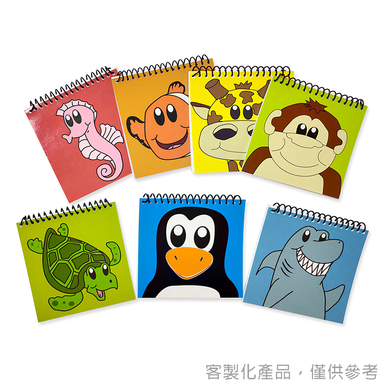 線圈筆記本_英國動物